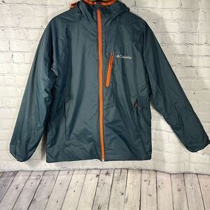 Columbia WM1006 Redrock Falls Omni Heat Hooded Jacket size Medium‎ FLAW